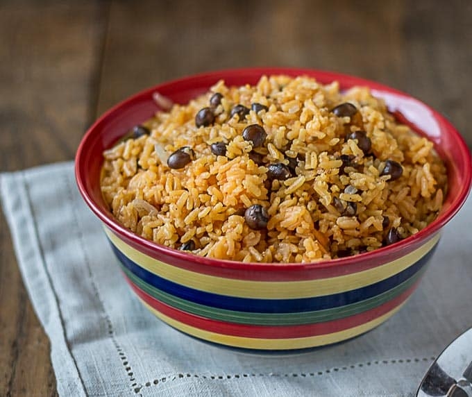 Arroz con Gandules (Moro).