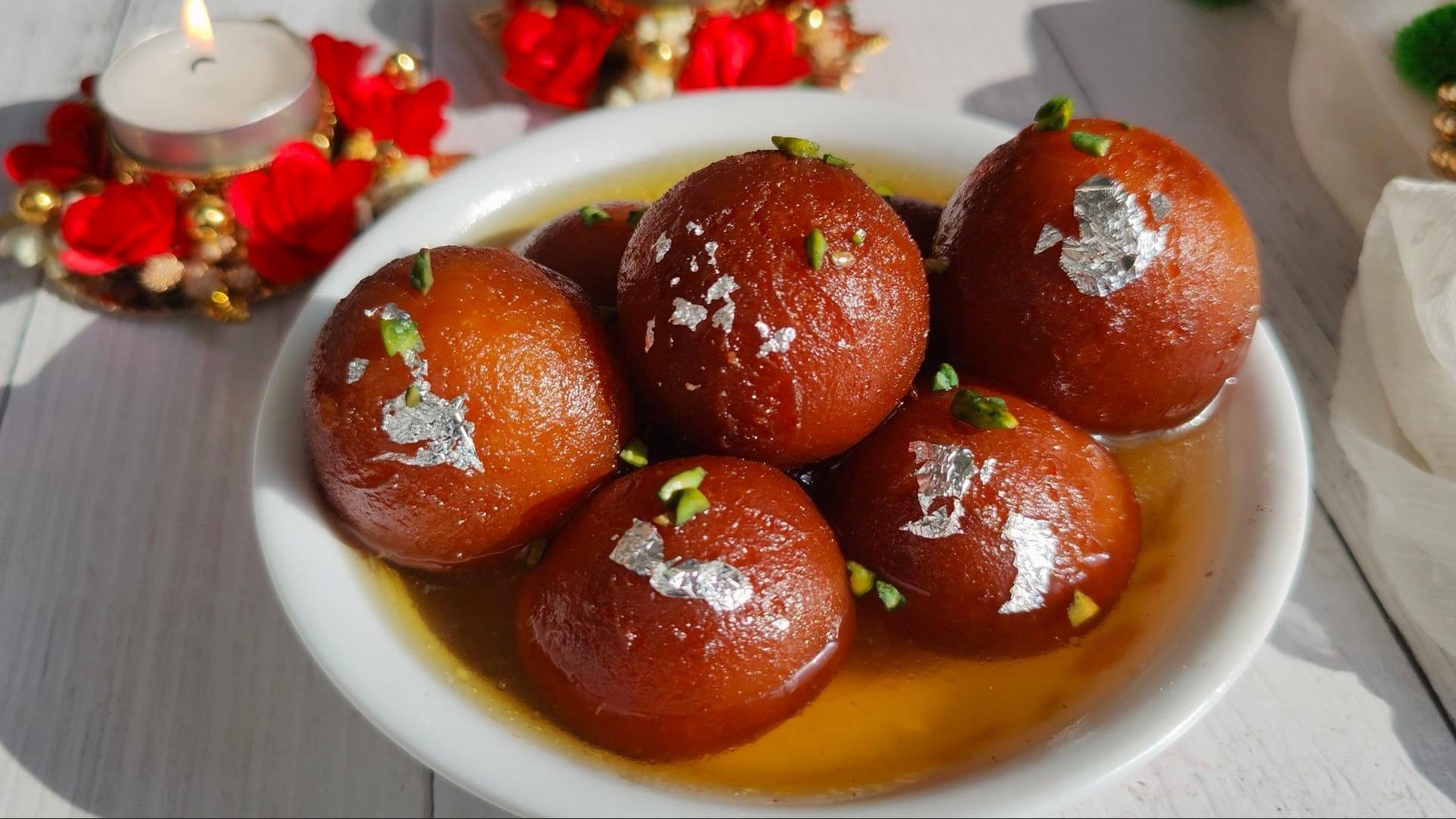 Gulab Jamun.