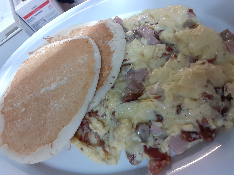 Meat Lover's Scrambler.