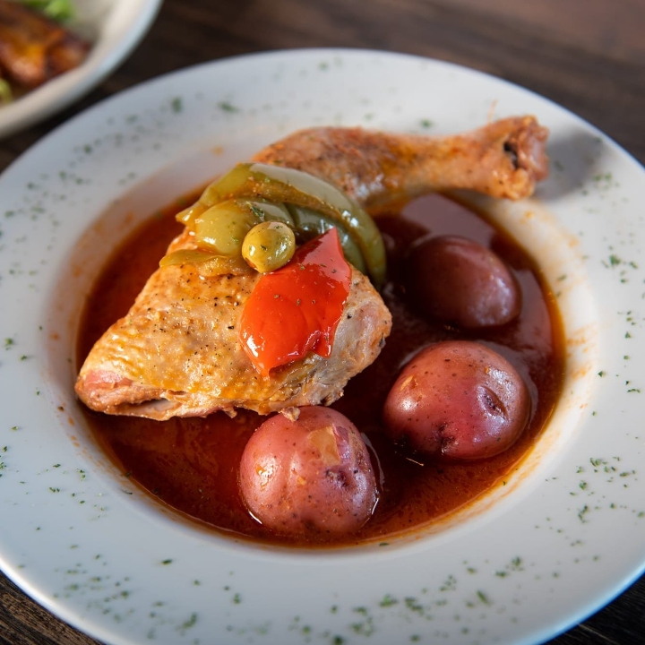 Fricasé de Pollo.