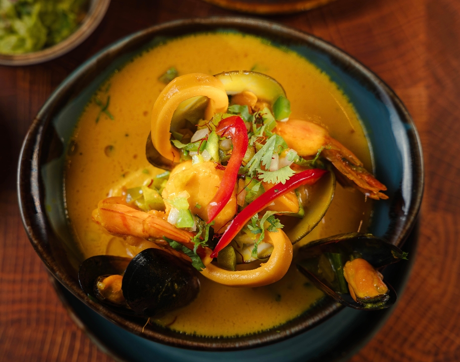 Seafood Soup (Guerrero Style).