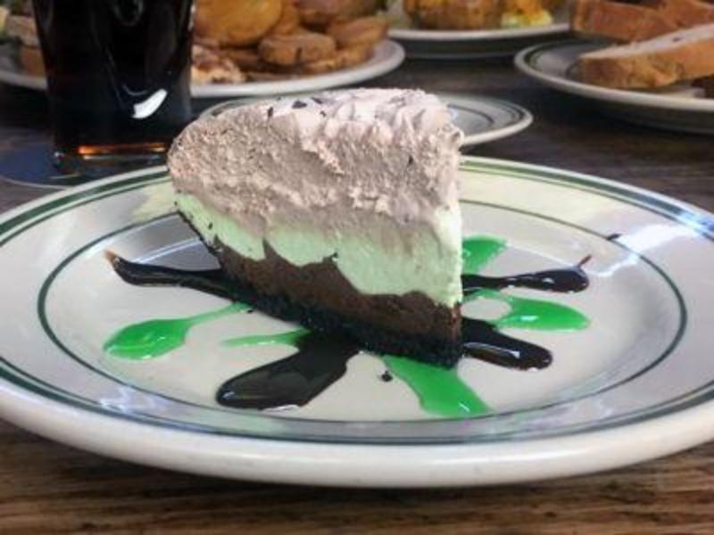 Shamrock Pie.