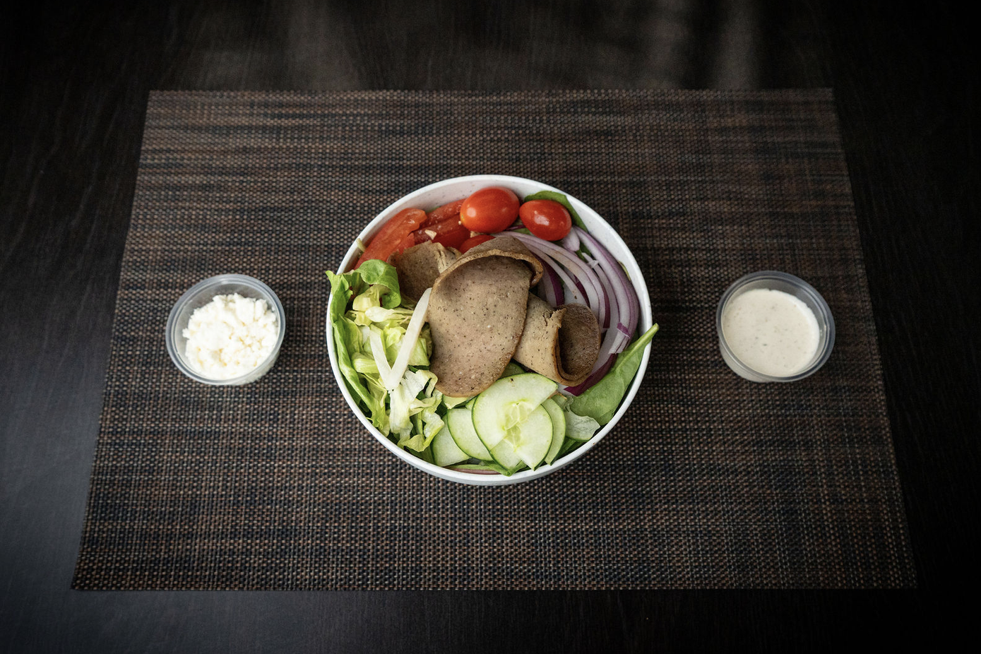 Greek Lamb Bowl.