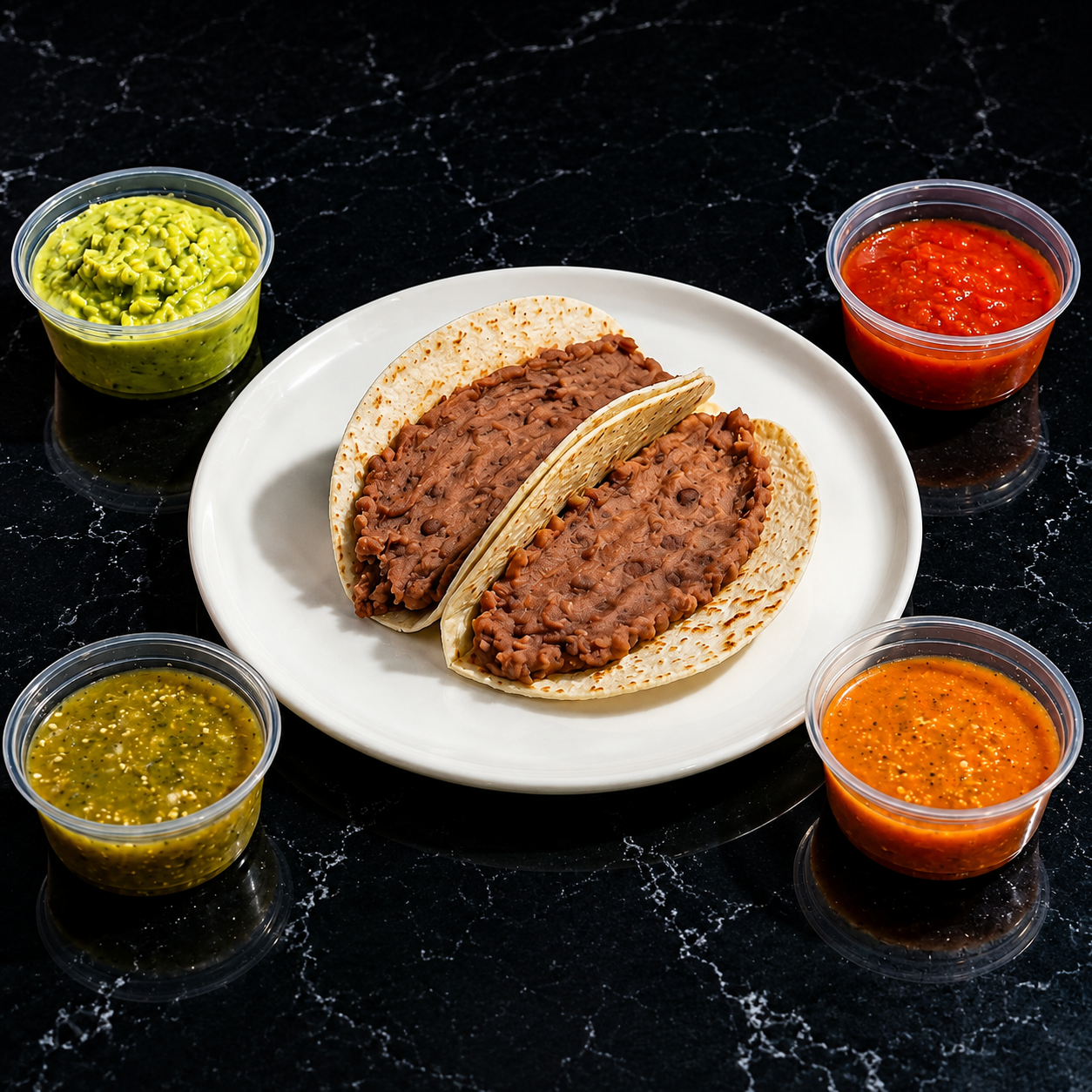 Taco Frijol.