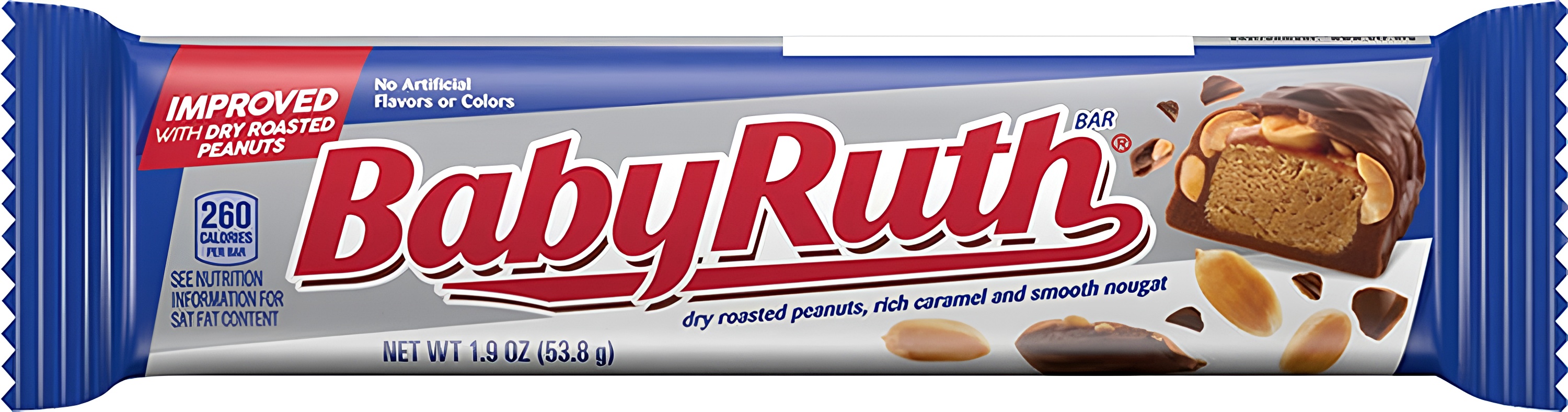 Baby Ruth Candy Bar, 2.1 Oz.