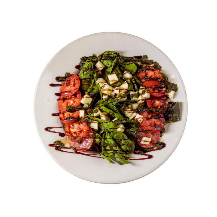 SMALL Spinach Caprese Salad.