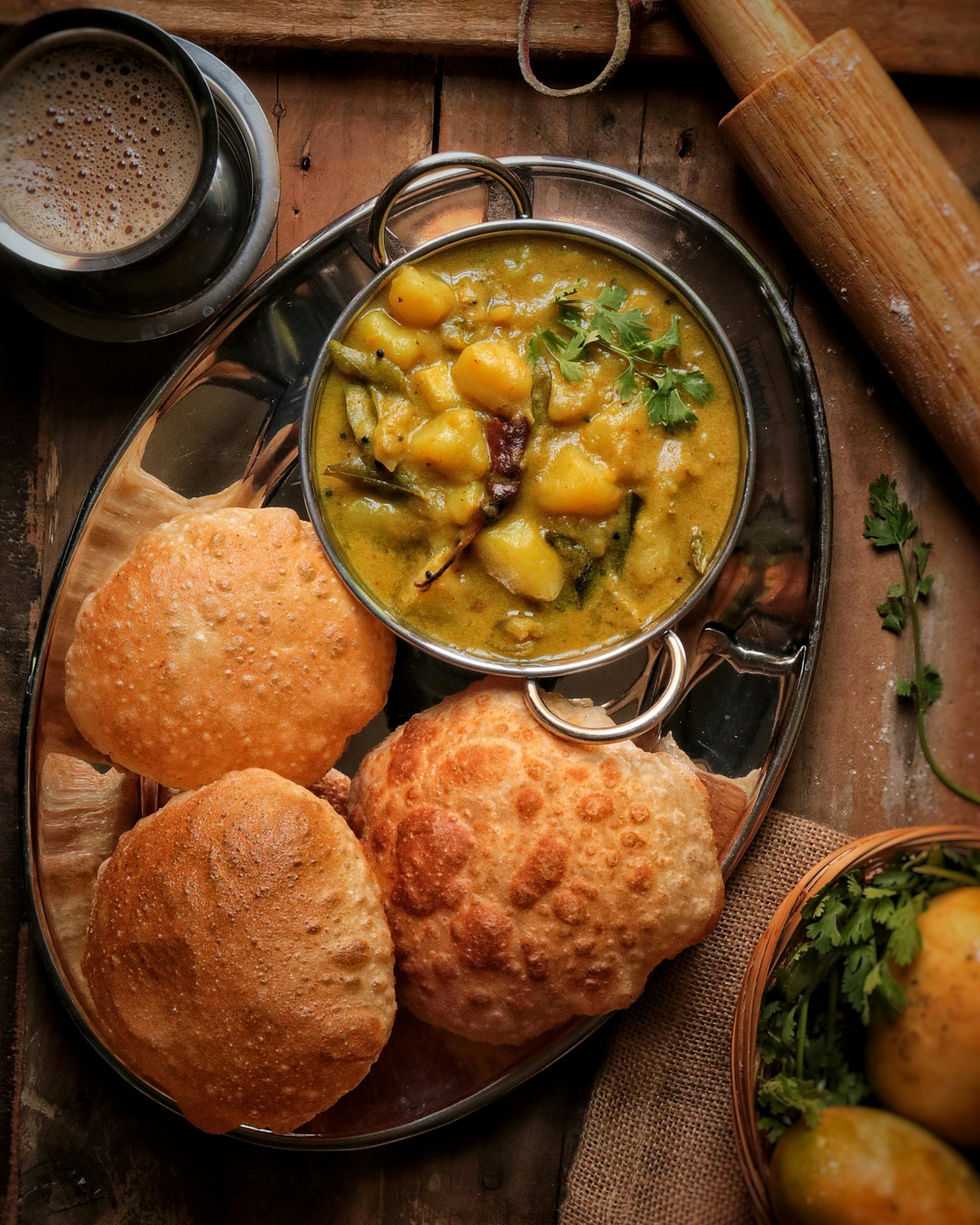 Saag Aloo.