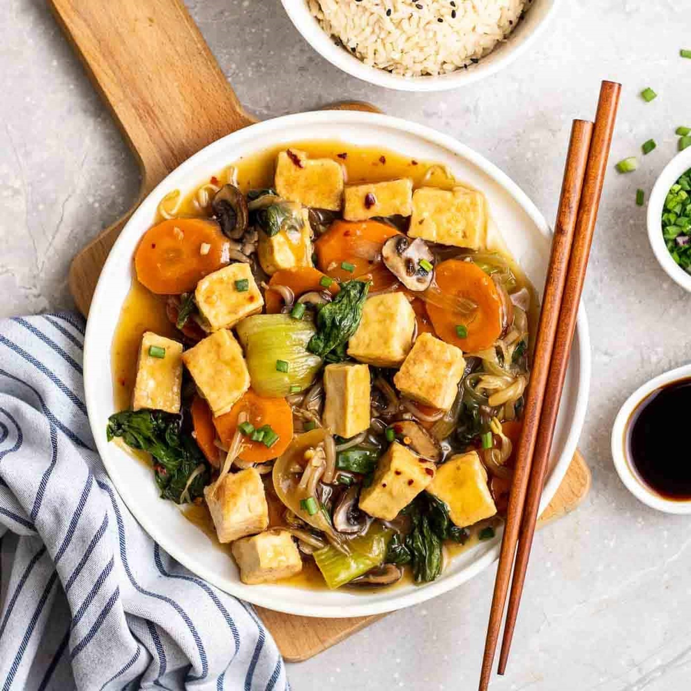 Tofu Chop Suey (Large).