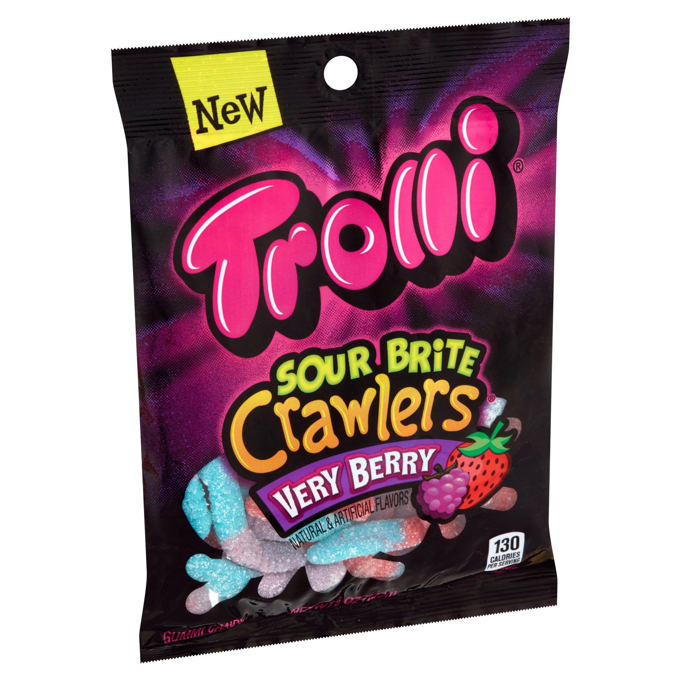 Wholesale Trolli Sour Brite Crawlers Very Berry 5Oz (12x$1.96).