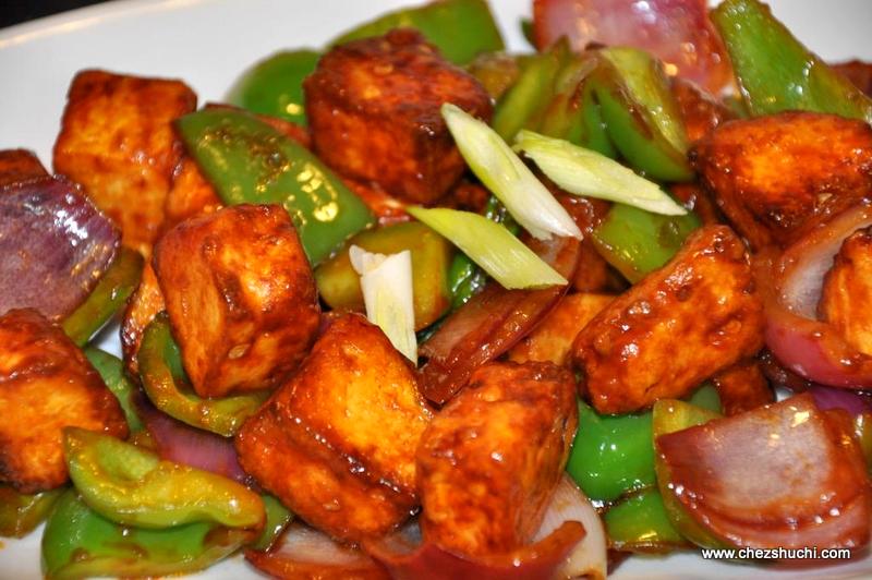 Paneer chili (appetizer) GF.