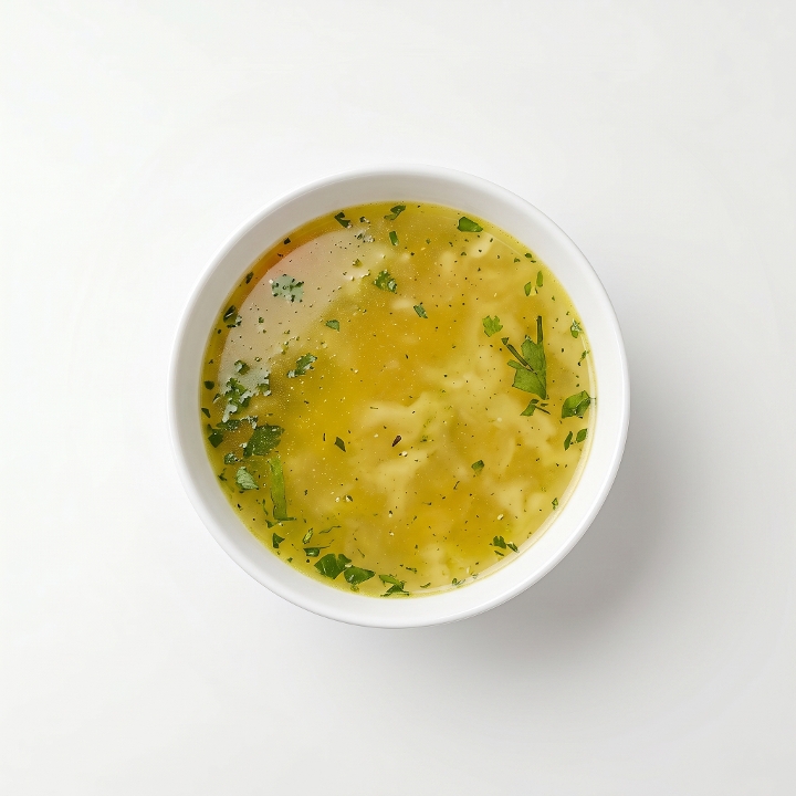 Organic Chicken Lemon Soup.