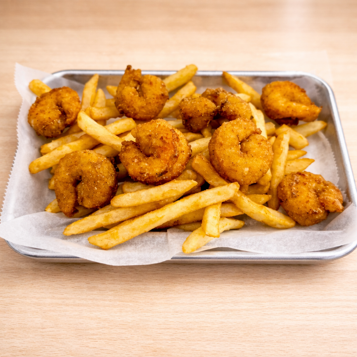 Popcorn Shrimp.