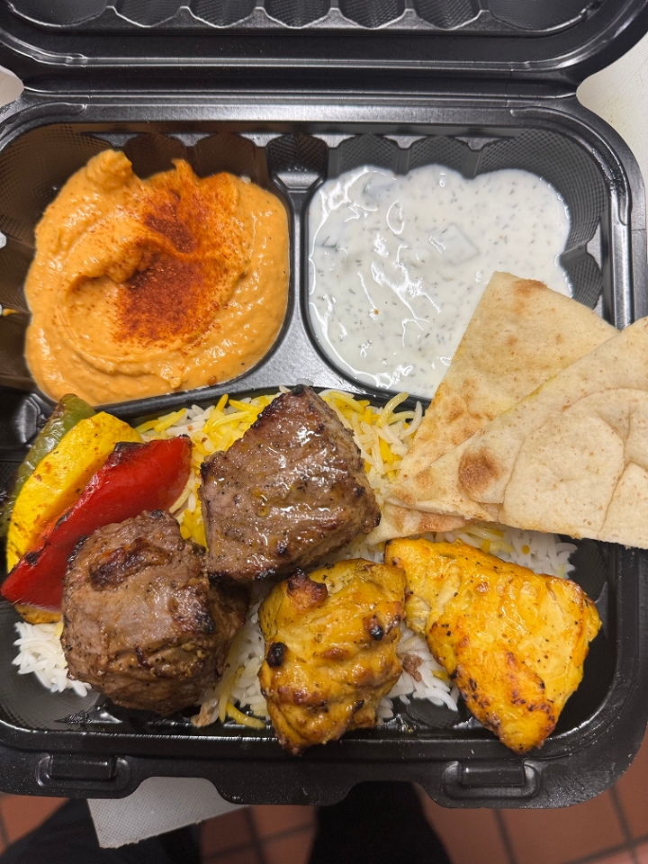 Chicken & Steak Lunch Box.