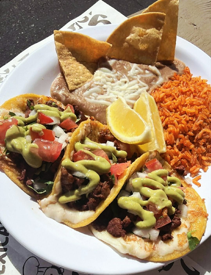 Taco Supreme Plate.