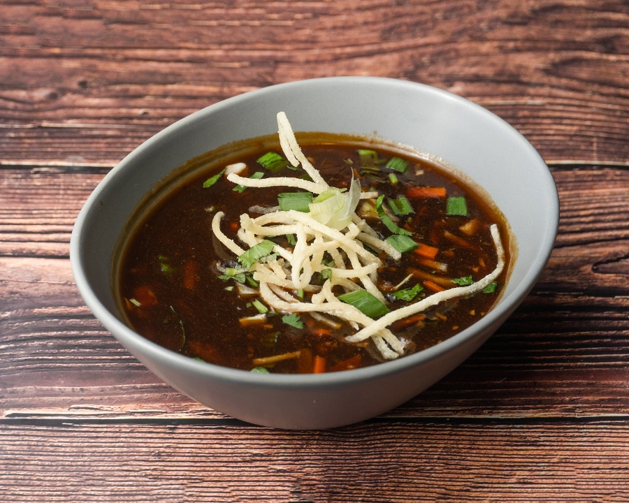 Veg Manchow Soup.