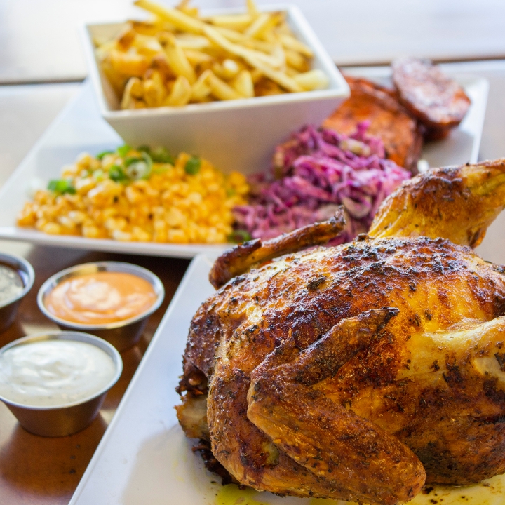 WHOLE CHICKEN COMBO.