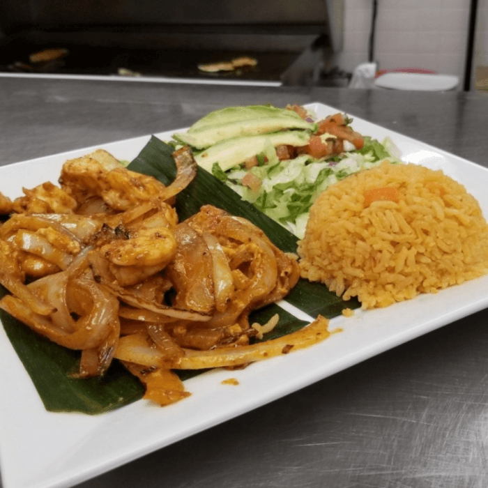 Camarones El Mexicano.