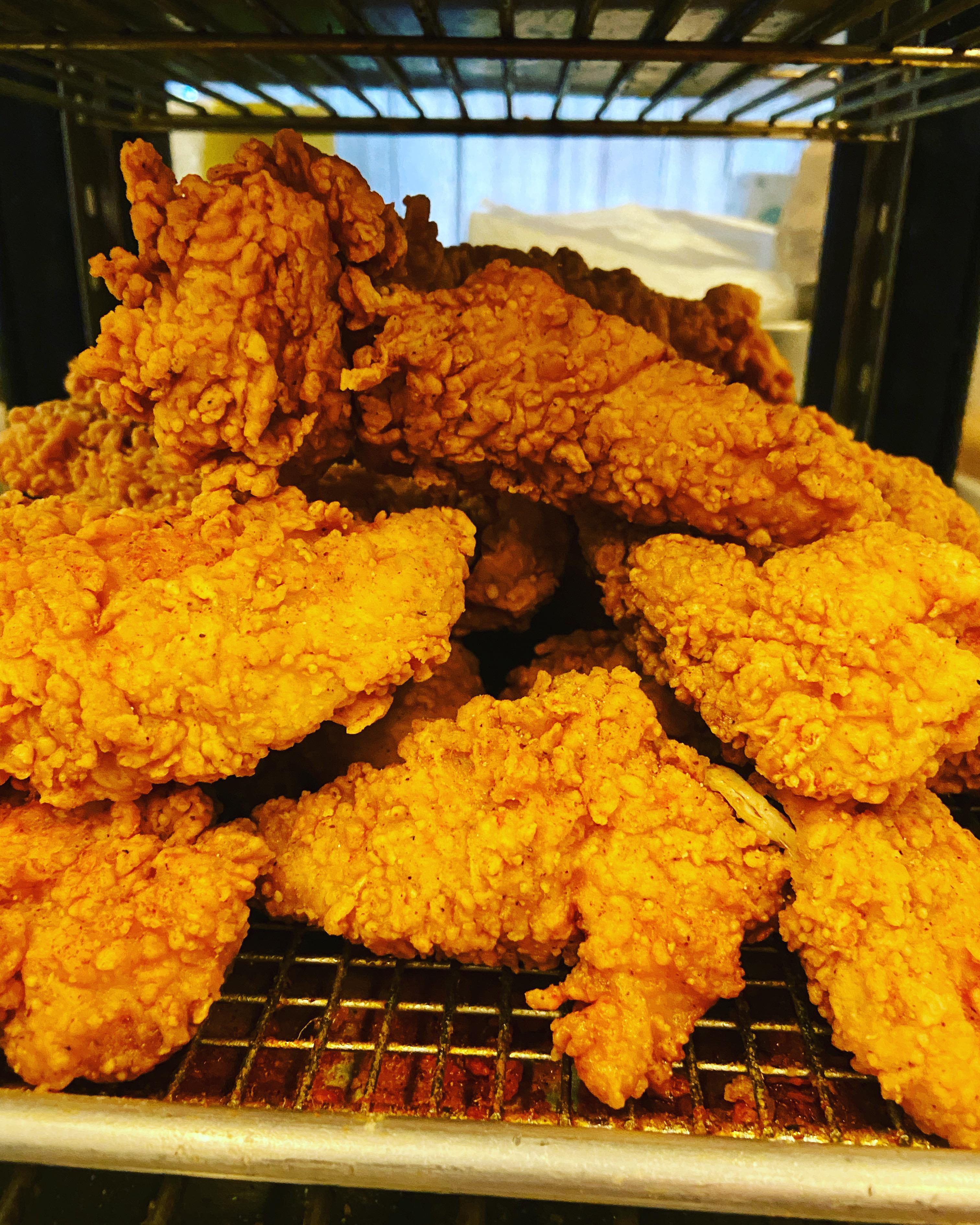 Half Bone In Fried Chicken COMBO.