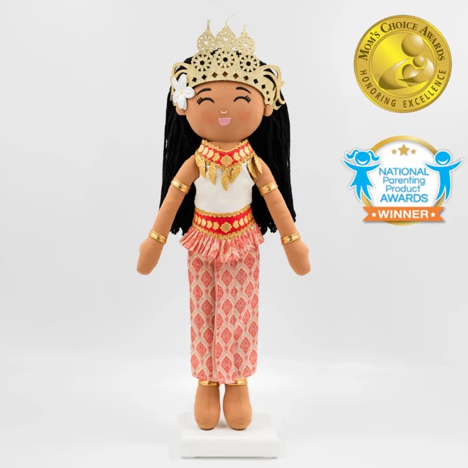 Cambodian 'Soriya' Cultural Doll.