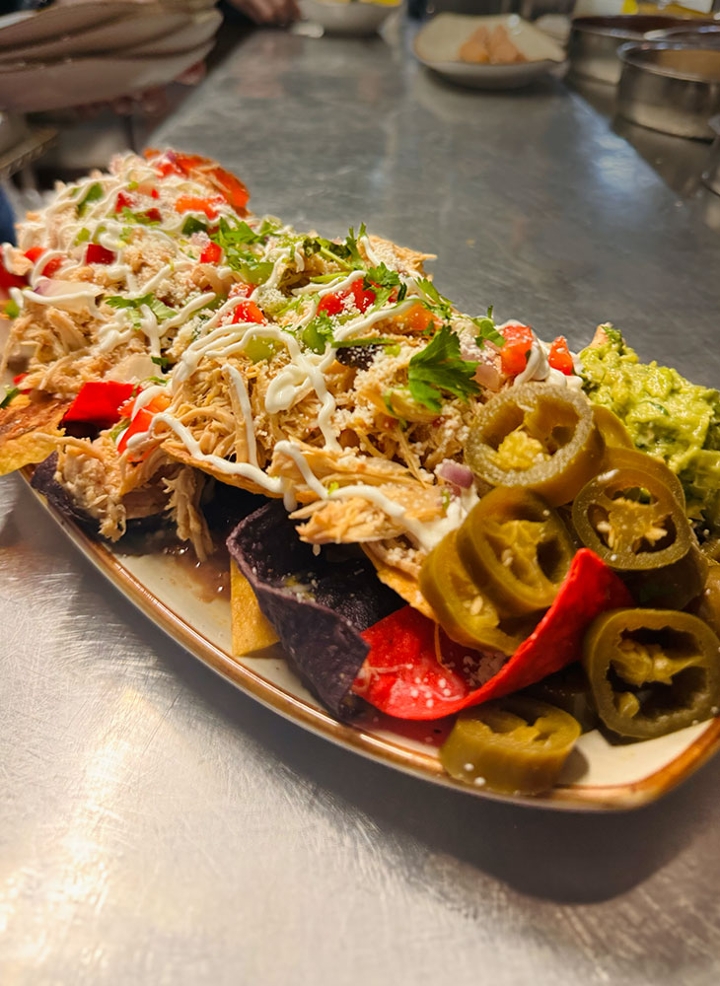 Nachos Rancheros.