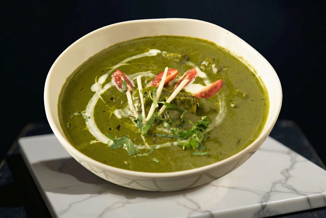 Palak Paneer Curry.
