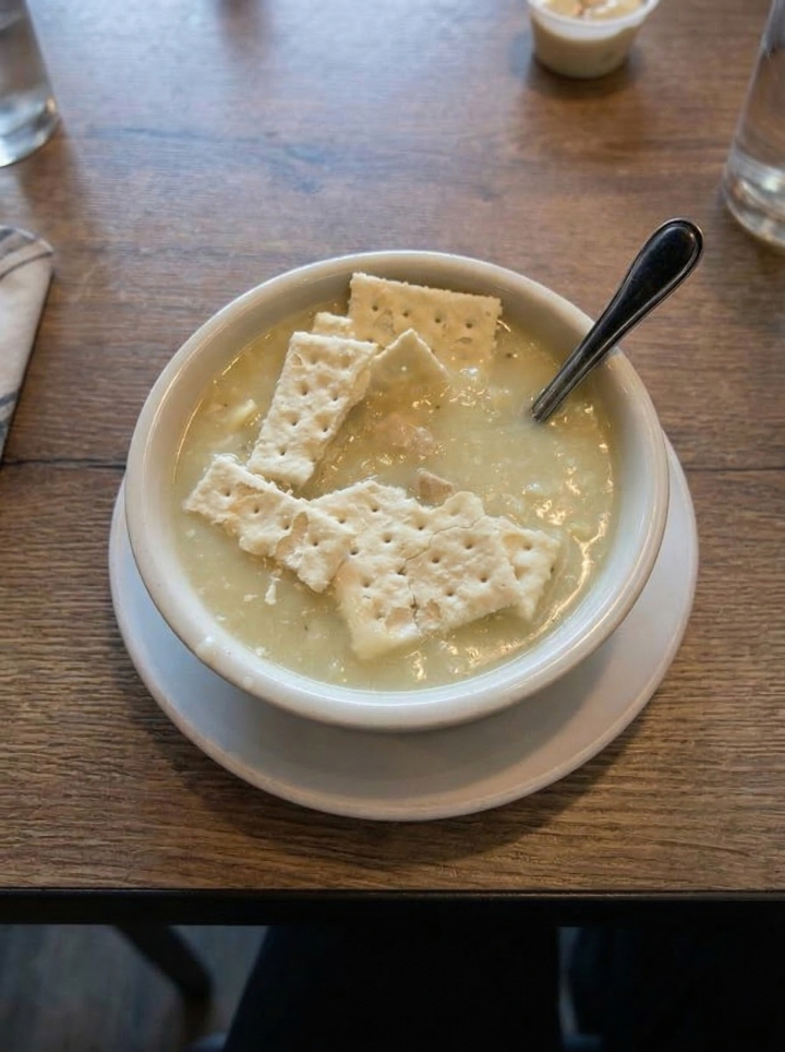 Avgolemono Soup.