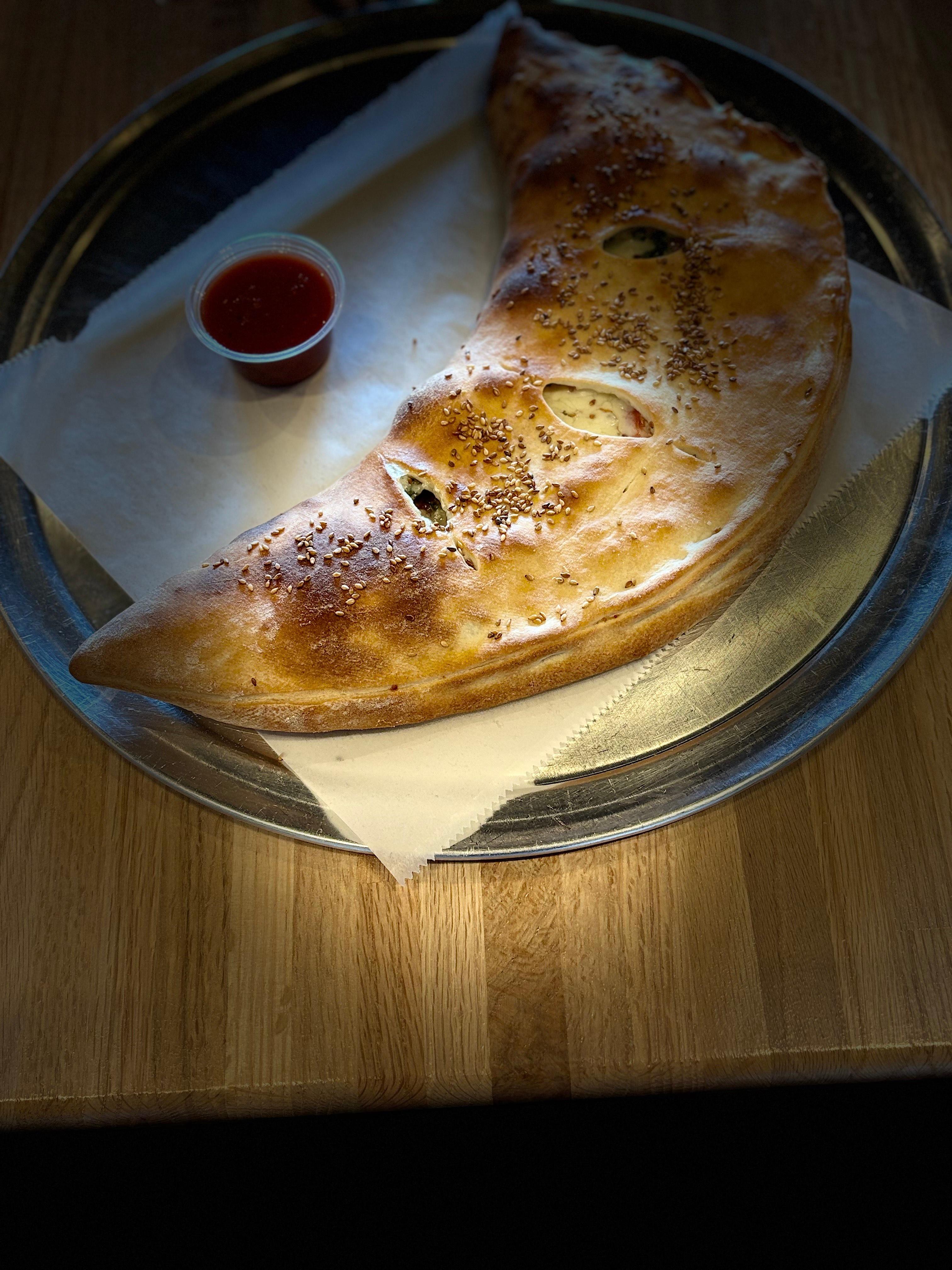 Meat Calzone.