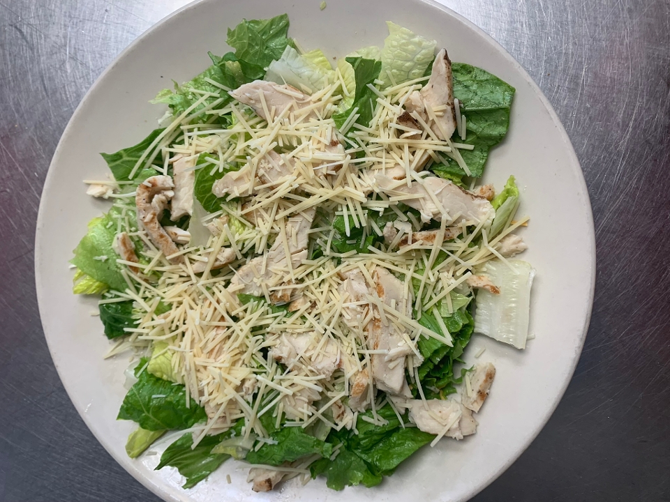 Full Chicken Caesar Salad.