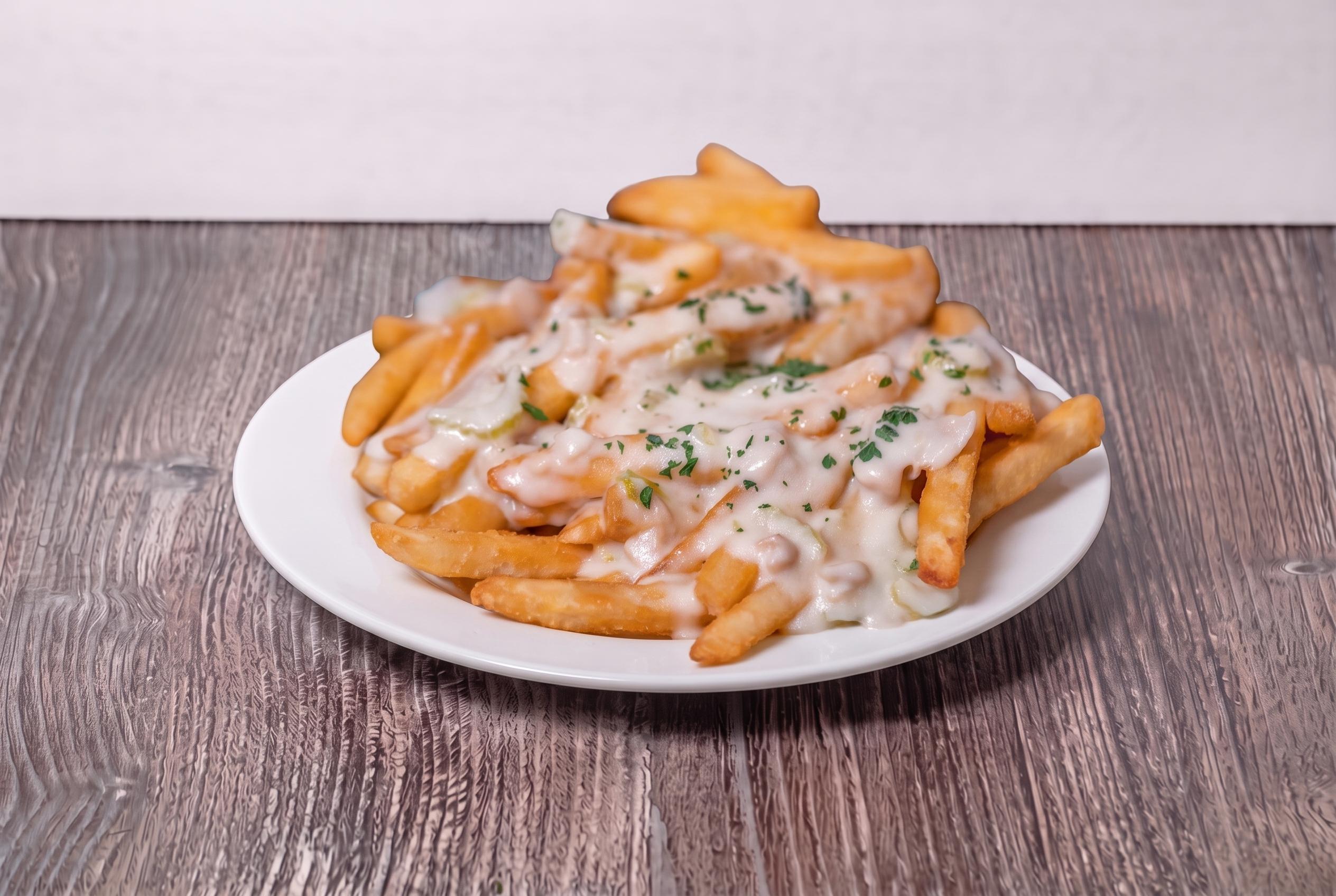 Clam Chowder Fries.