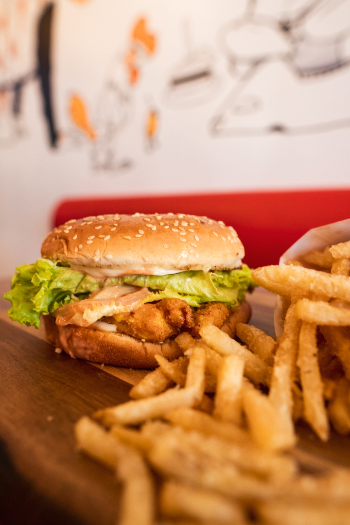 Zesty Chicken Sandwich.