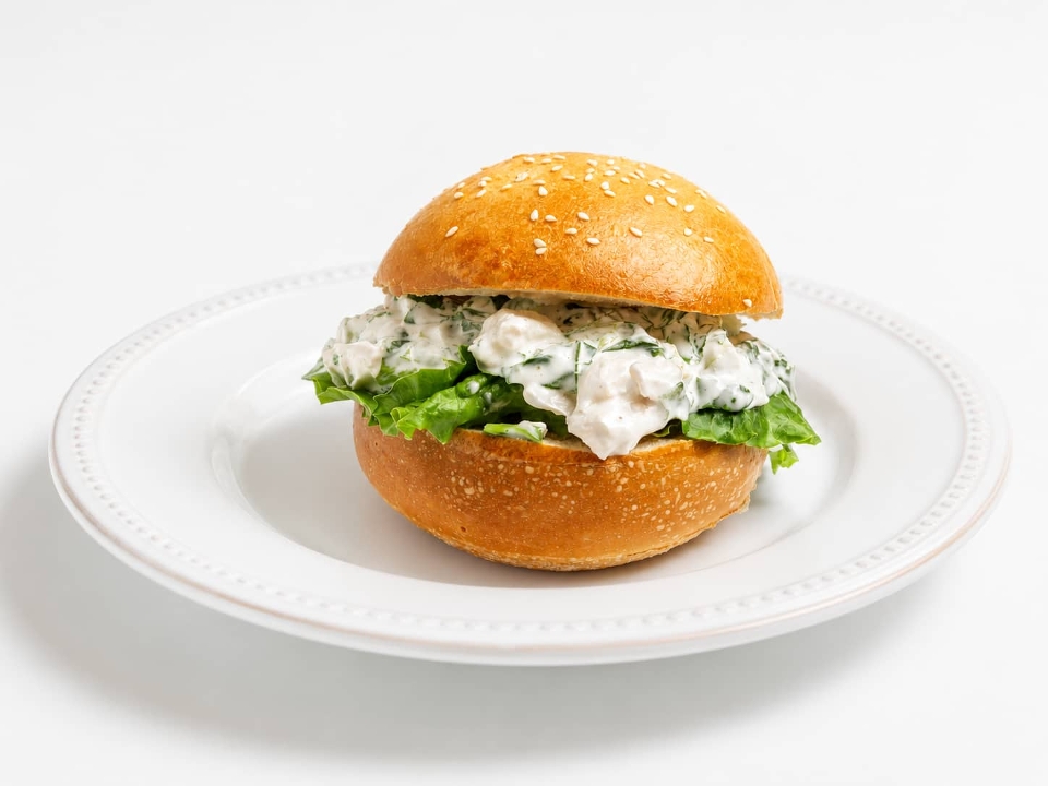 Chicken Focaccia Sandwich.