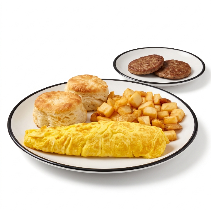 #4 Three Egg Omelet.