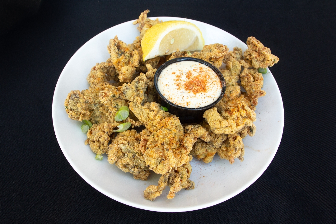 Fried oysters, each.