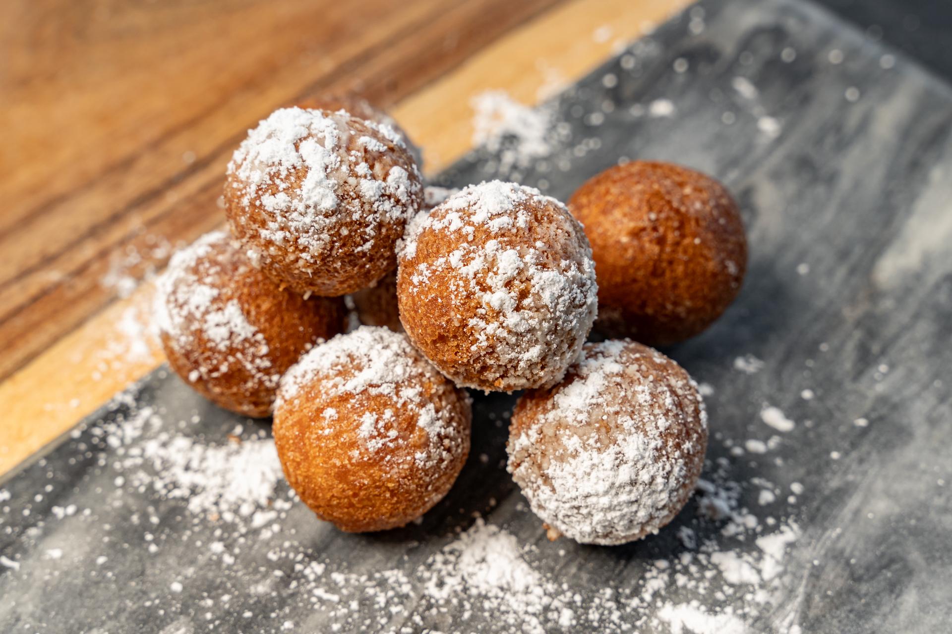 Funnel Cake Balls.