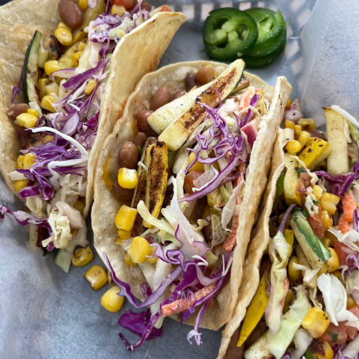 Mardi Gras Indian Tacos.