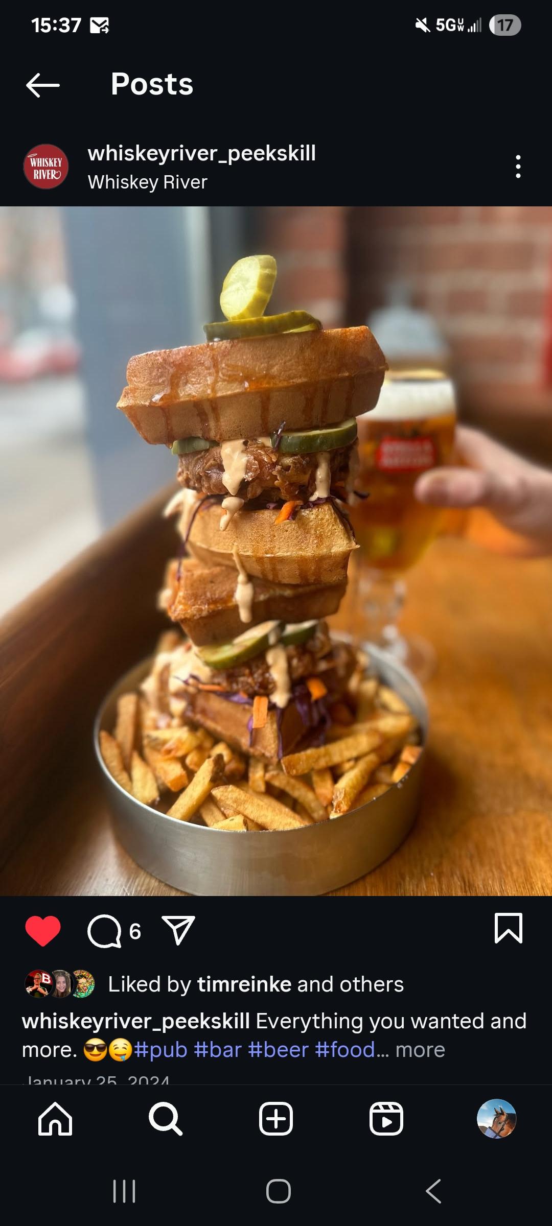 CHICKEN N WAFFLE SLIDER STACK.