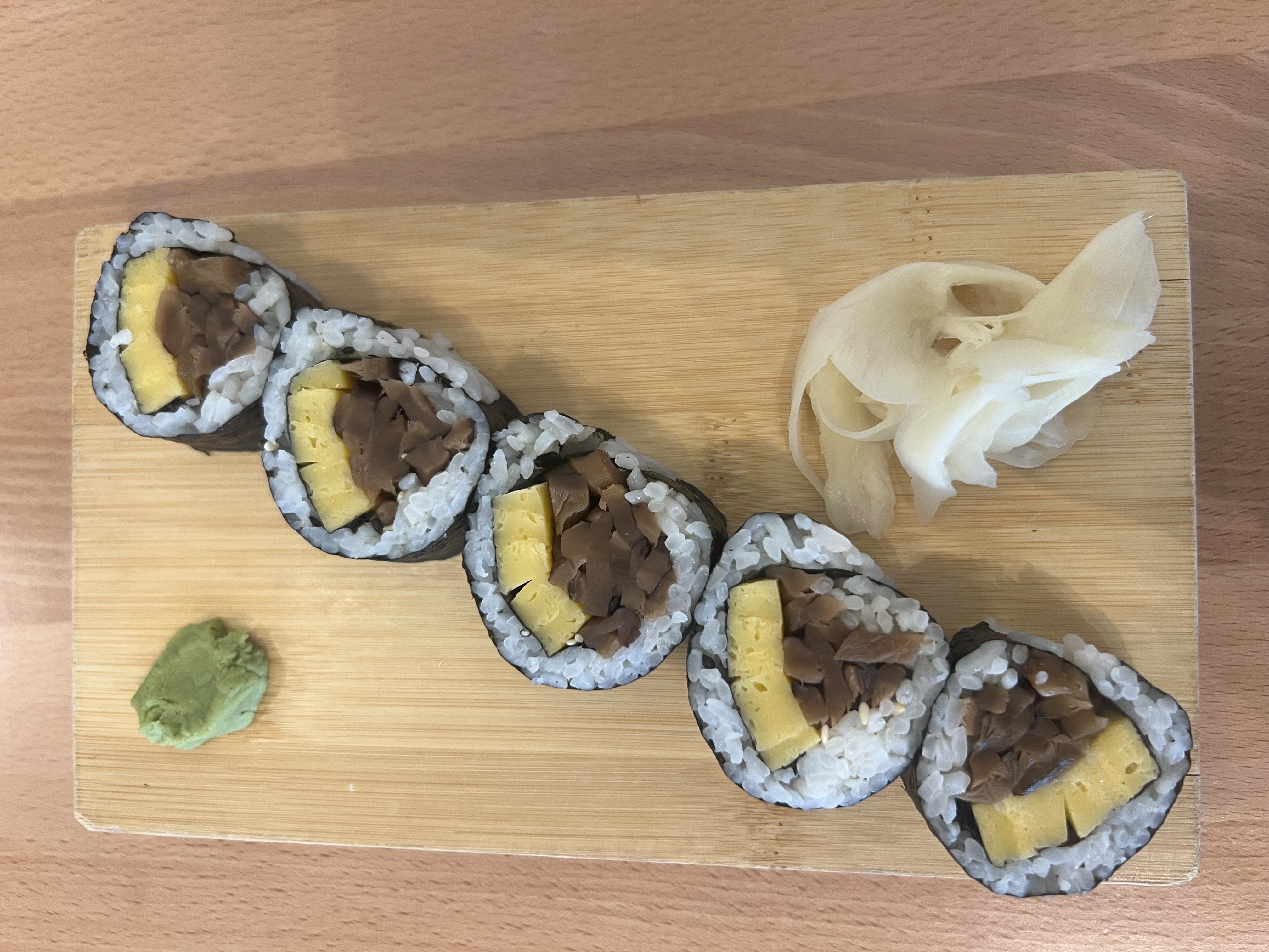 Tamago Shiitake Roll (5).