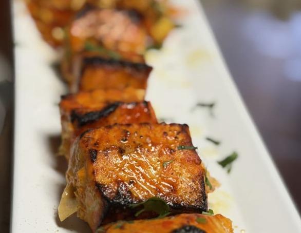 Tandoori Salmon.