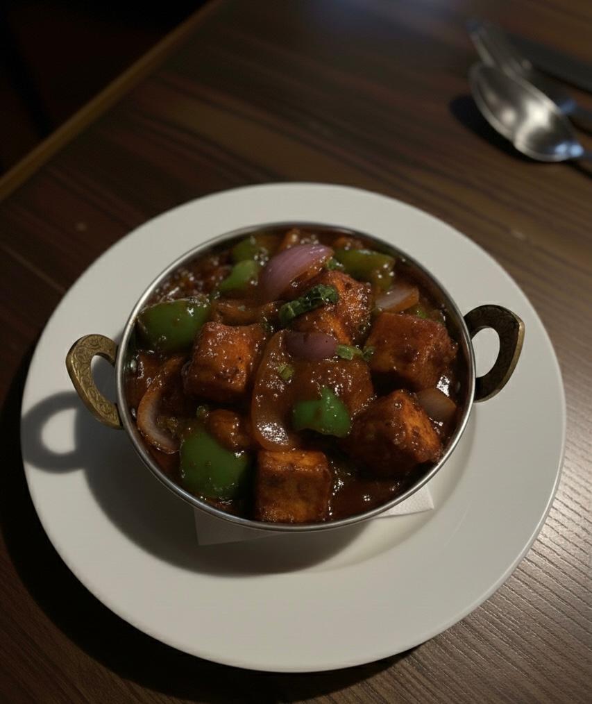 Chili Paneer.