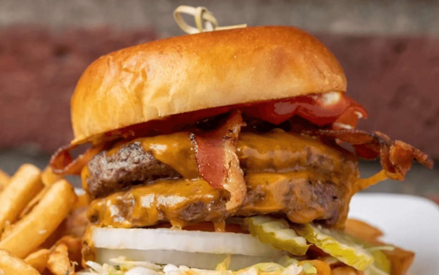 Double Bacon Cheeseburger.