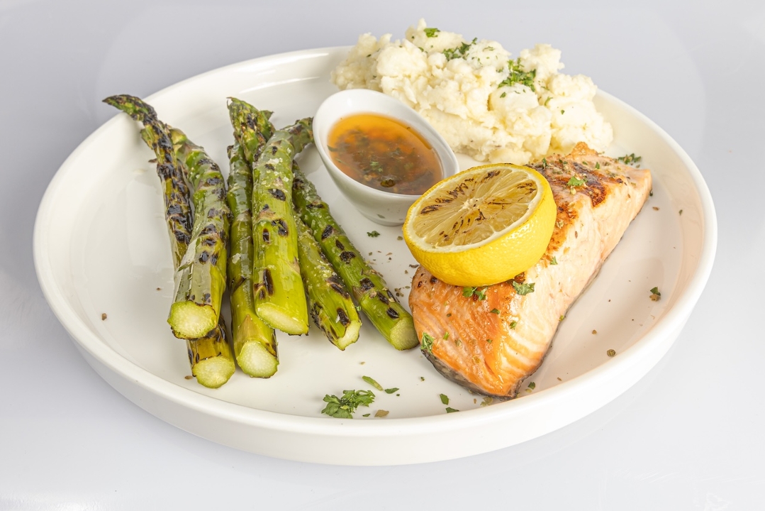 Garlic & Herbs Salmon.