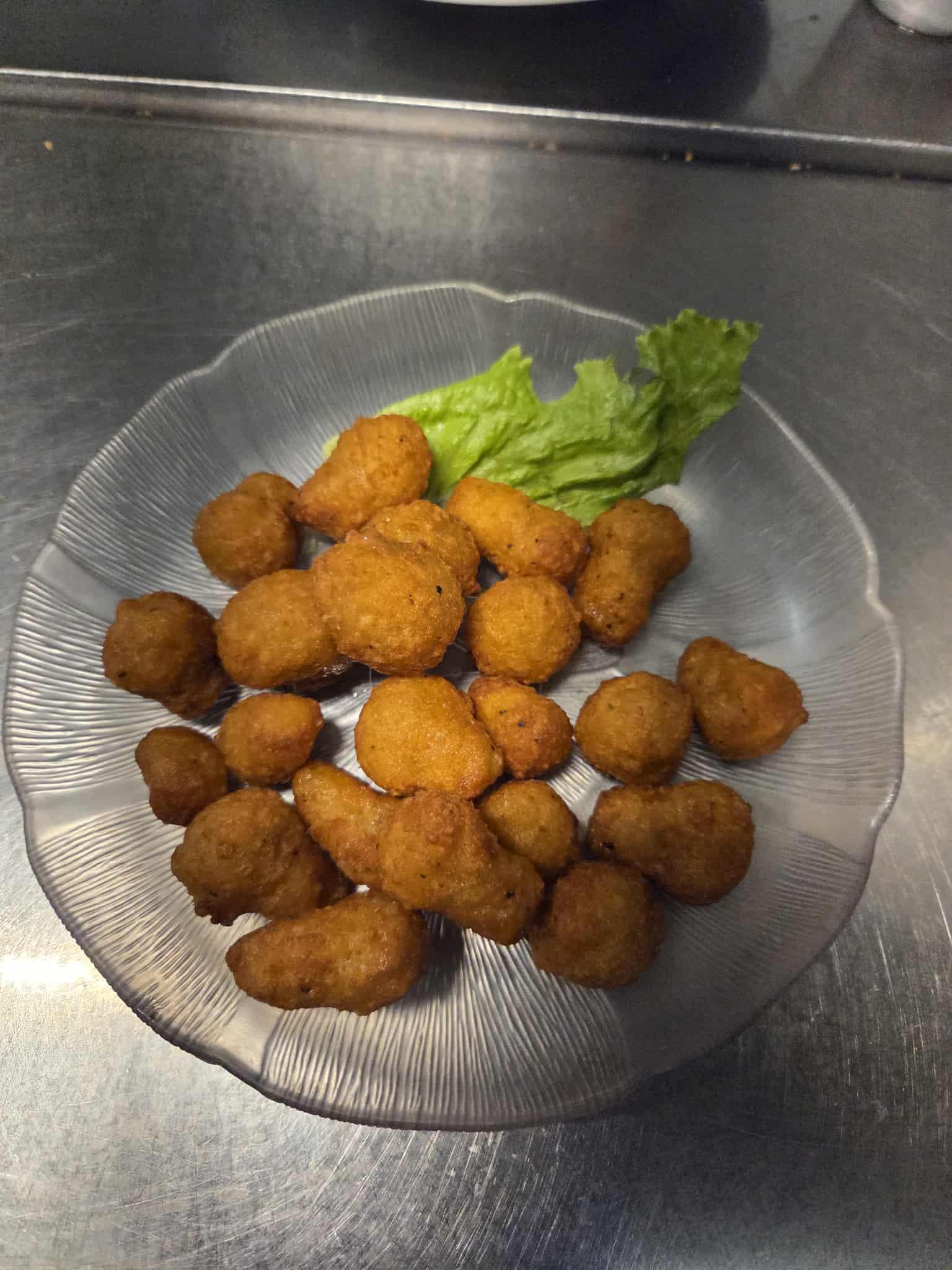 Breaded Mushrooms.
