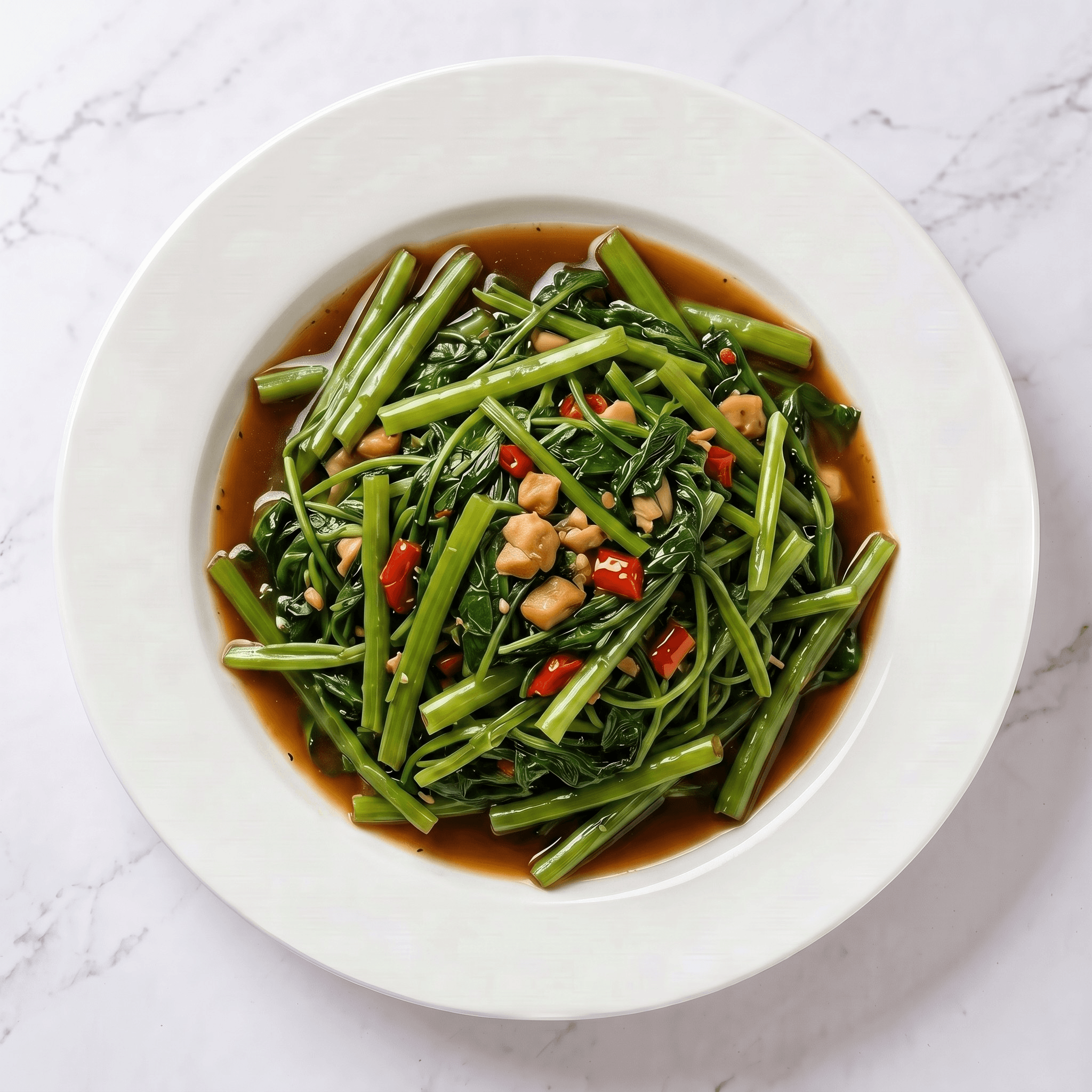 Ong Choy (no meat).