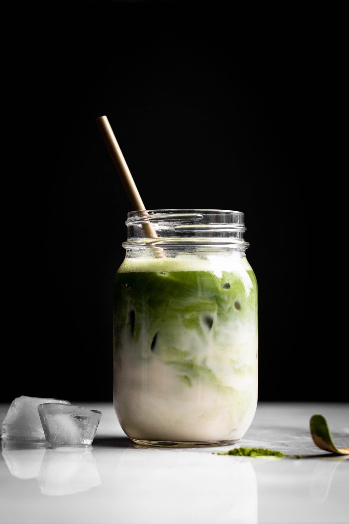 Iced Matcha Latte.