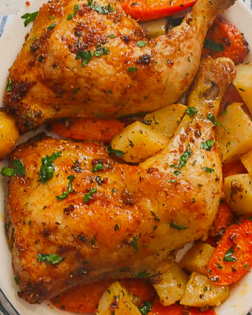 Baked Chicken Bottoms.