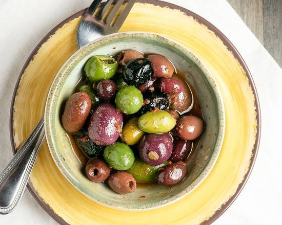 *Mixed Olives.