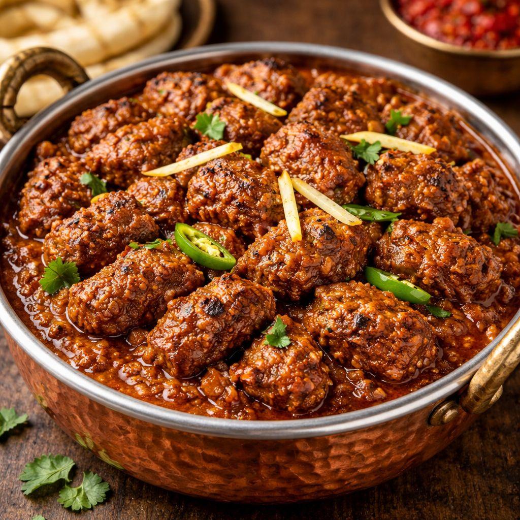 Lamb Boti Masala.