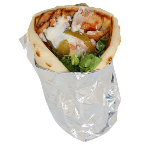 Chicken Shawarma Wrap.