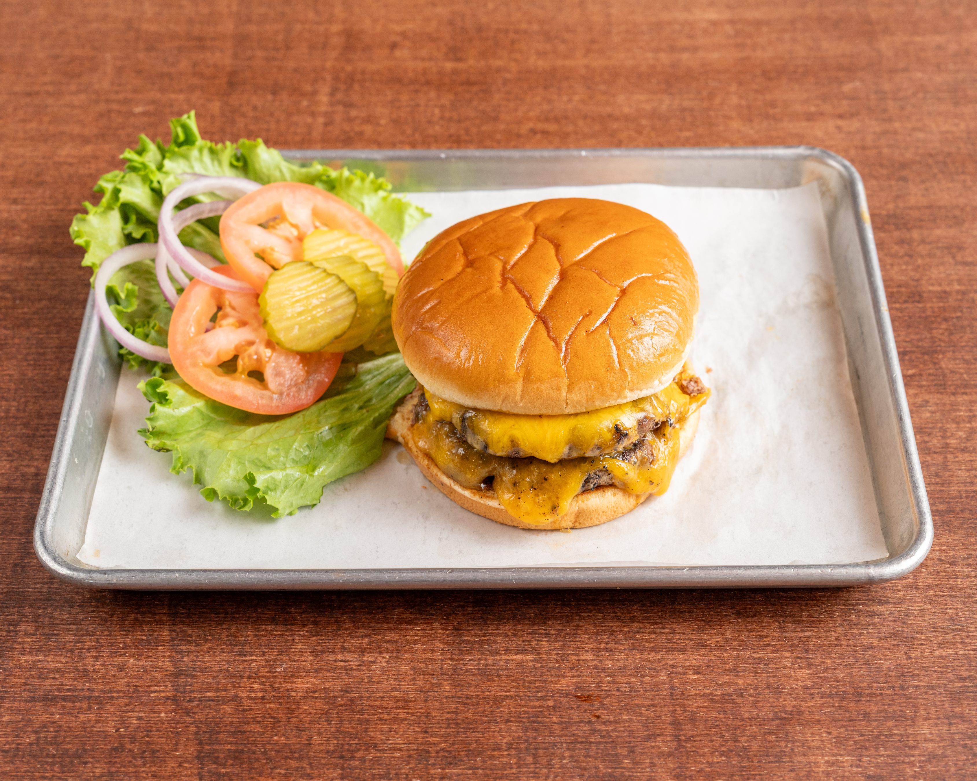 Izaac's Fat Burger.