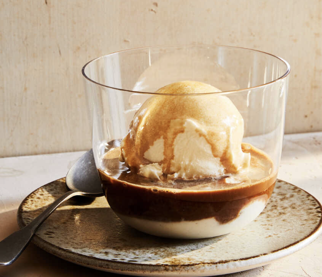 Hawaiian Espresso Affogato.